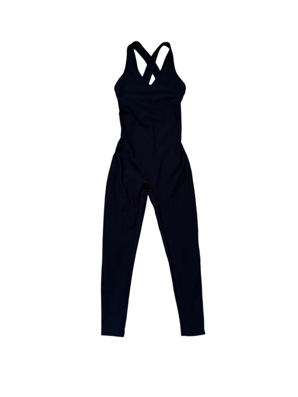 Kyodan Black Cross-Back Legging Jumpsuit